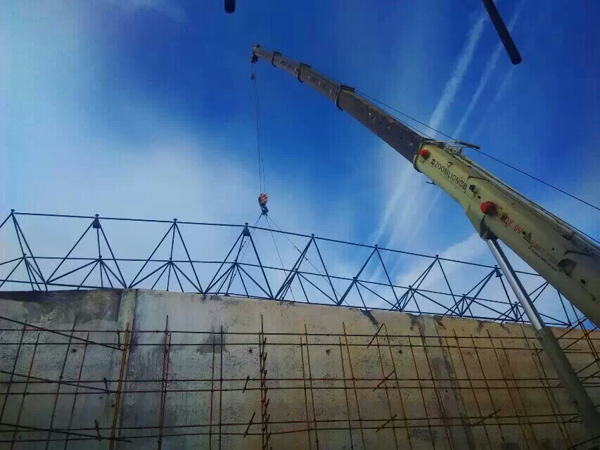 任丘食堂网架结构工程