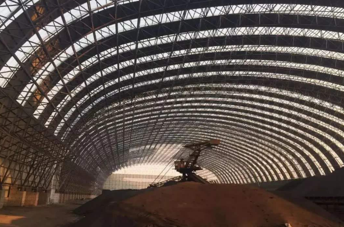 任丘概述原料场封闭技术的特点和类型